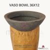 01 VASO BOWL CINZA 36x12