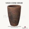 01 VASO CONE TABACO 30X40