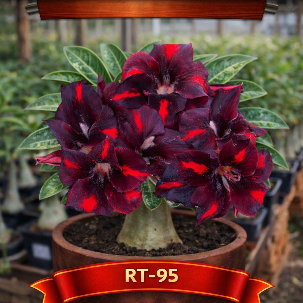 01 Rosa do Deserto Enxertada Especial RT-95 Singela